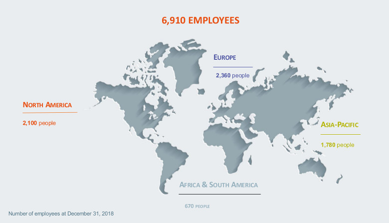 Mersen global footprint
