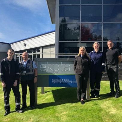 Mersen Scotland apprentices