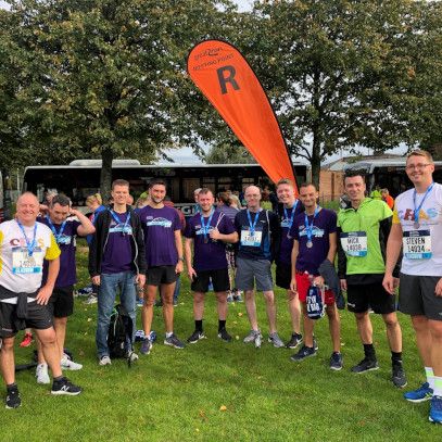 Mersen Scotland Holytown: raising money at the Great Scottish Run