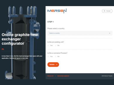 mersen Online Heat exchanger Configurator